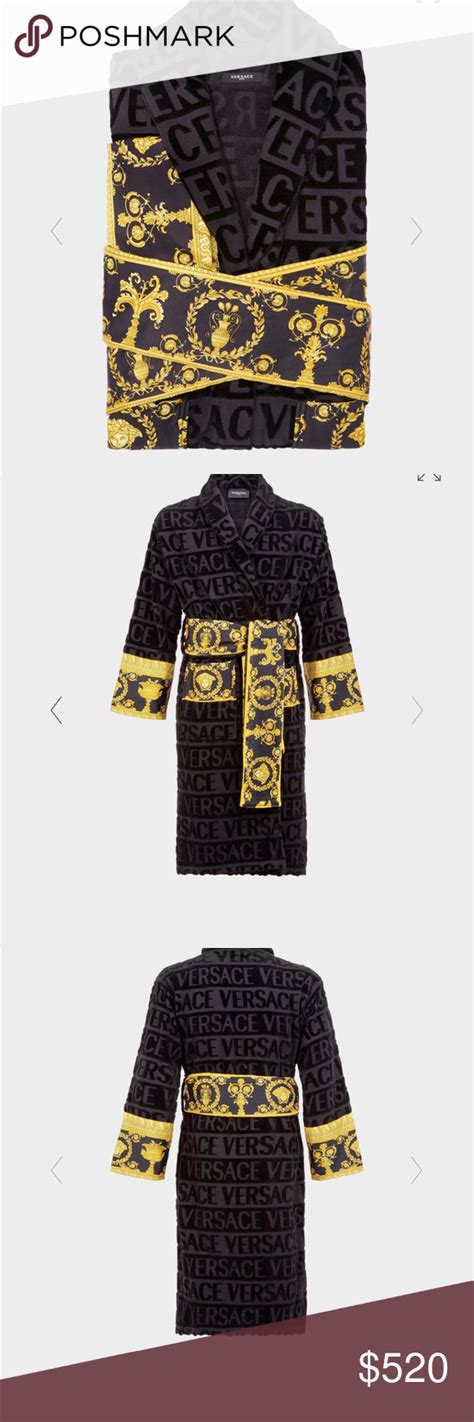 4xl versace robe|Versace robe discount.